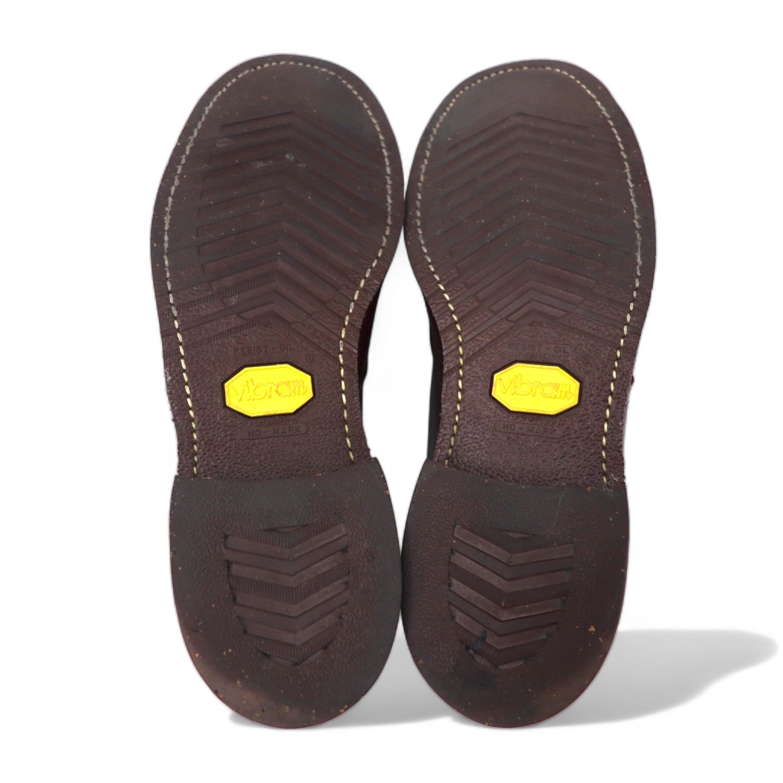 CHIPPEWA USA製 6インチ プレーントゥ ユーティリティ ブーツ 28cm ブラウン コードバン レザー vibramソール グッドイヤーウェルト製法 6inch UTILITY BOOTS 1901M25