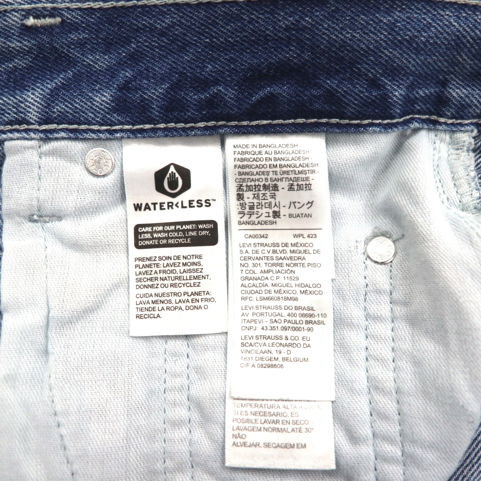 Levi's SilverTab Loose Fit Baggy Tapered Jeans M LOOSE Indigo Blue Medium A3421-0001