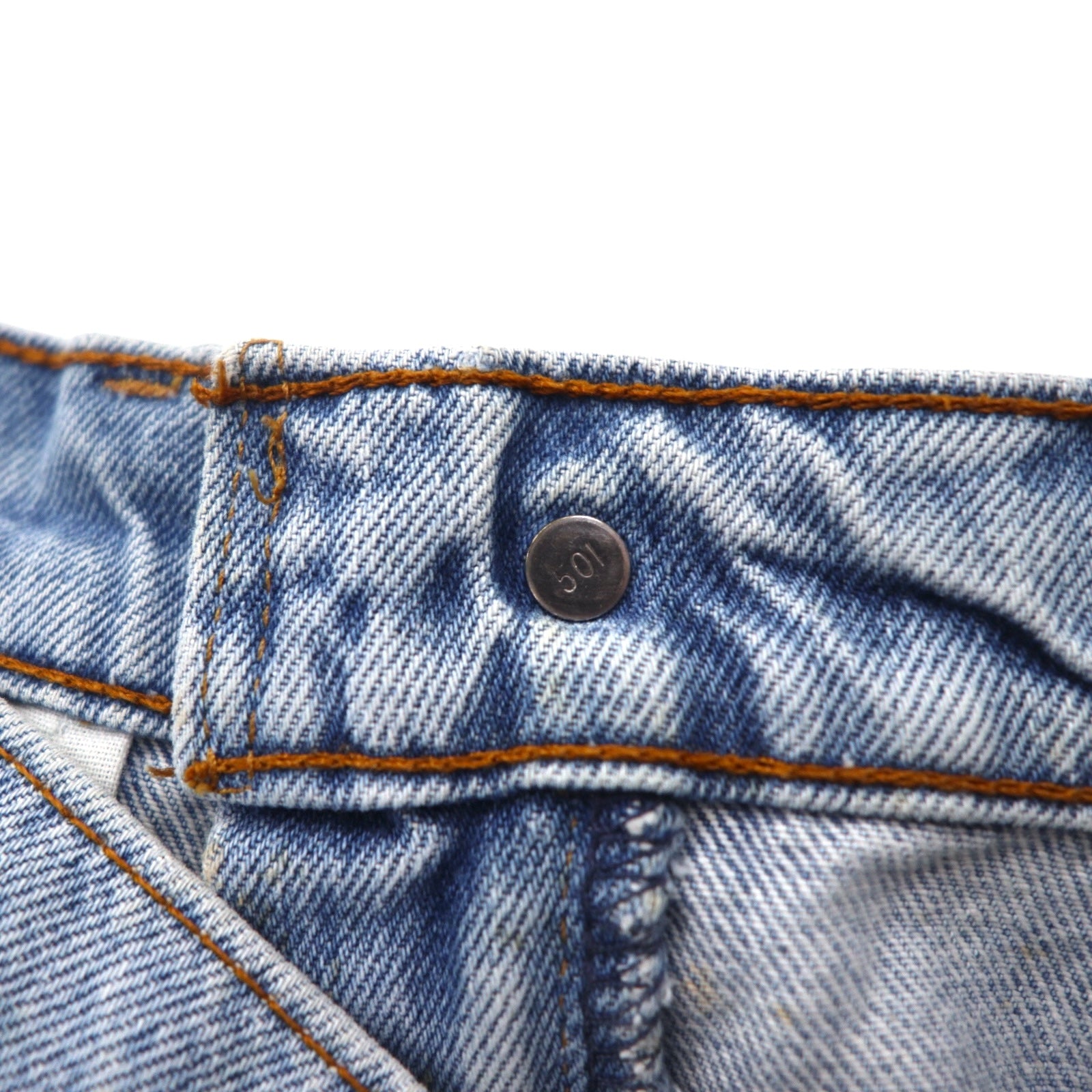 Levi's anni '90, Made in USA, Jeans 510, Taglia M, Blu indaco, Bottone 501, 510-7147