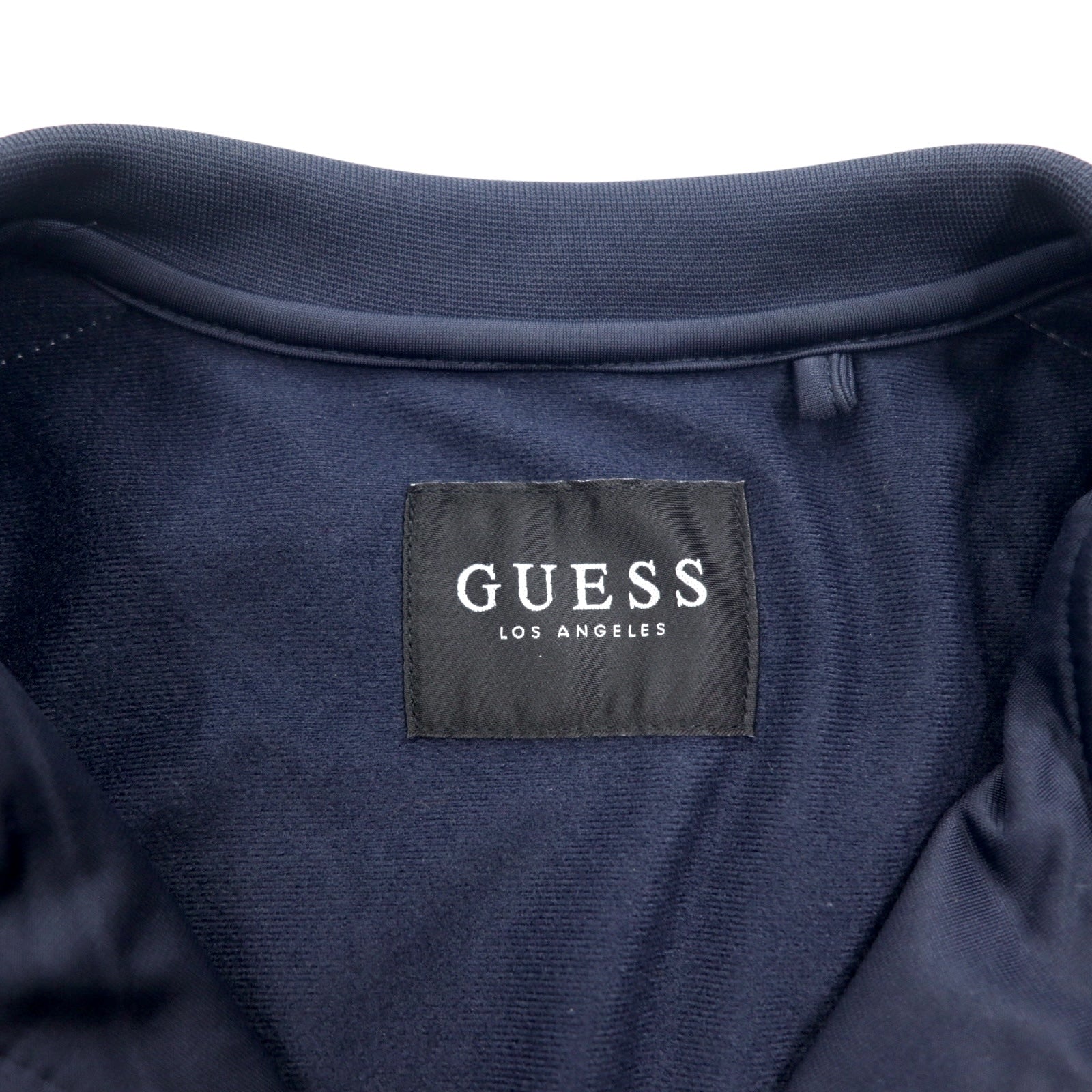 GUESS Giacca sportiva Tracksuit M Blu Scuro Rosso Strisce laterali ORSON COLOR M92Q32K8GT0