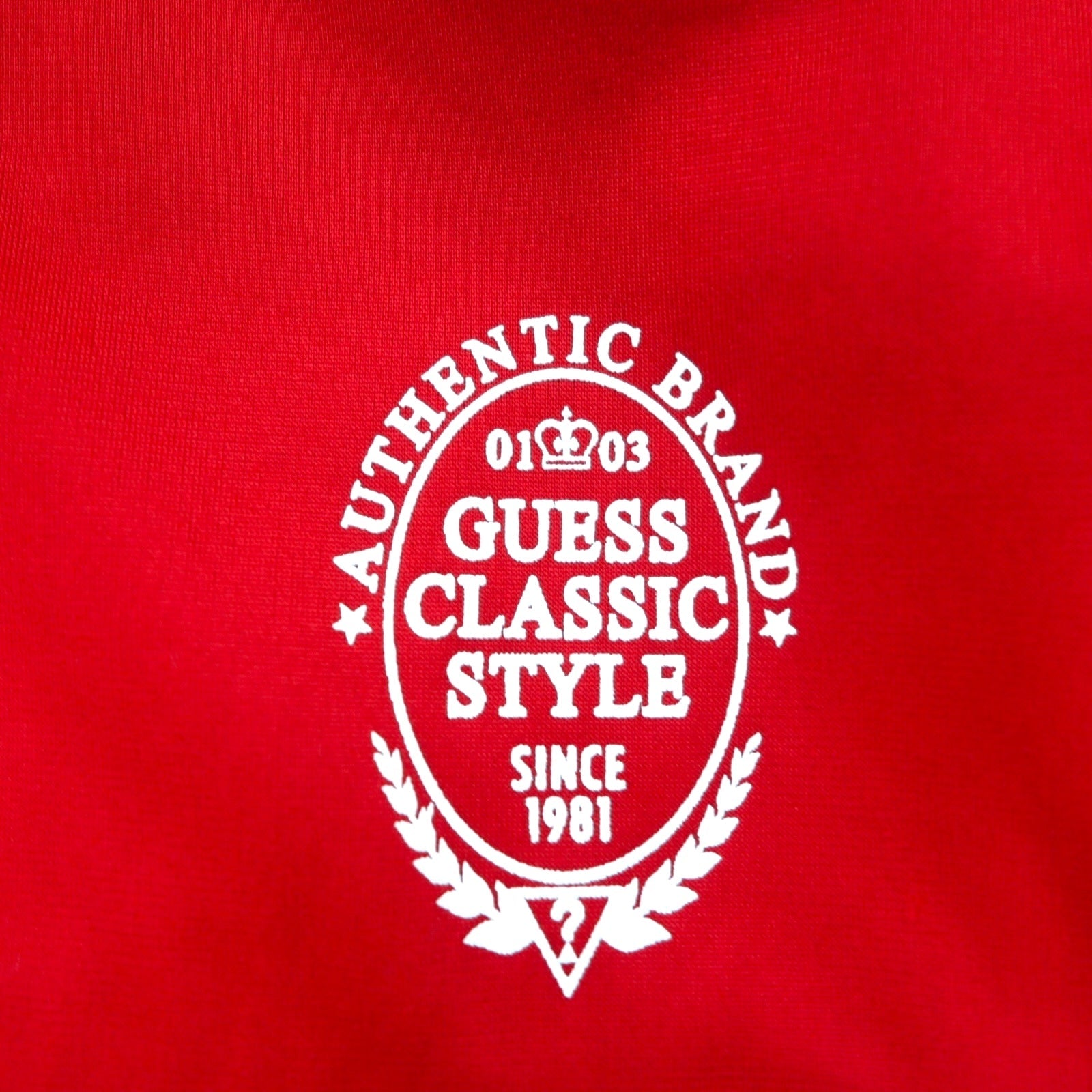 GUESS Giacca sportiva Tracksuit M Blu Scuro Rosso Strisce laterali ORSON COLOR M92Q32K8GT0