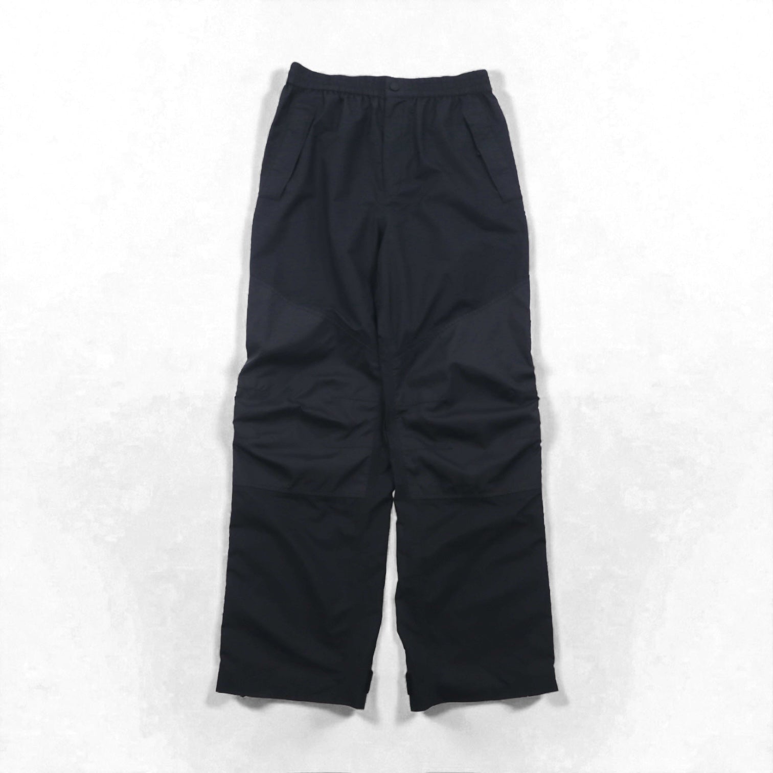 Cabela’s 防水 ゴアテックス GORE-TEX アウトドア ダブルニー レインパンツ L ブラック 裾ジップ スリット