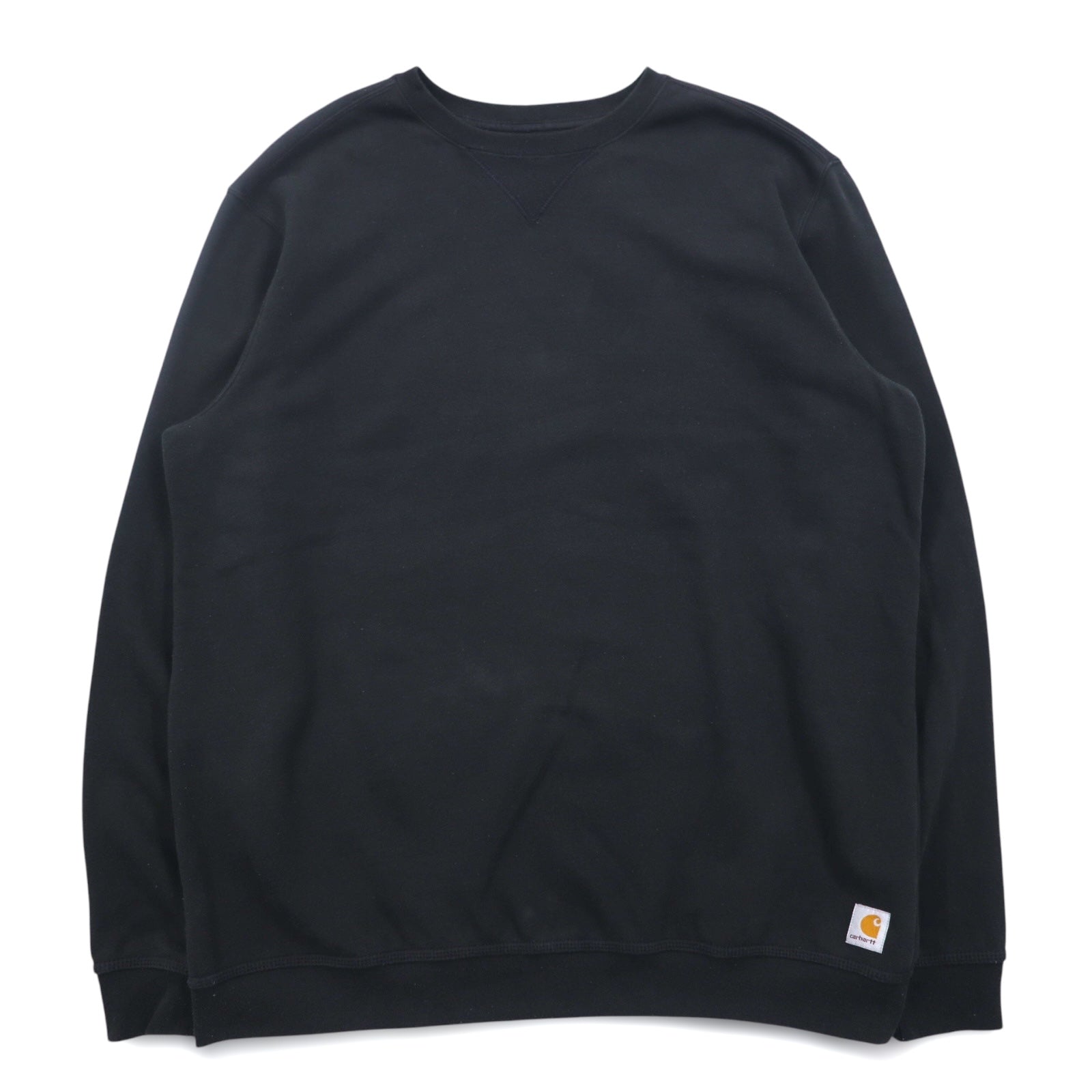 Carhartt Felpa girocollo XL Nera MIDWEIGHT CREWNECK SWEATSHIRT K124 Made in Mexico