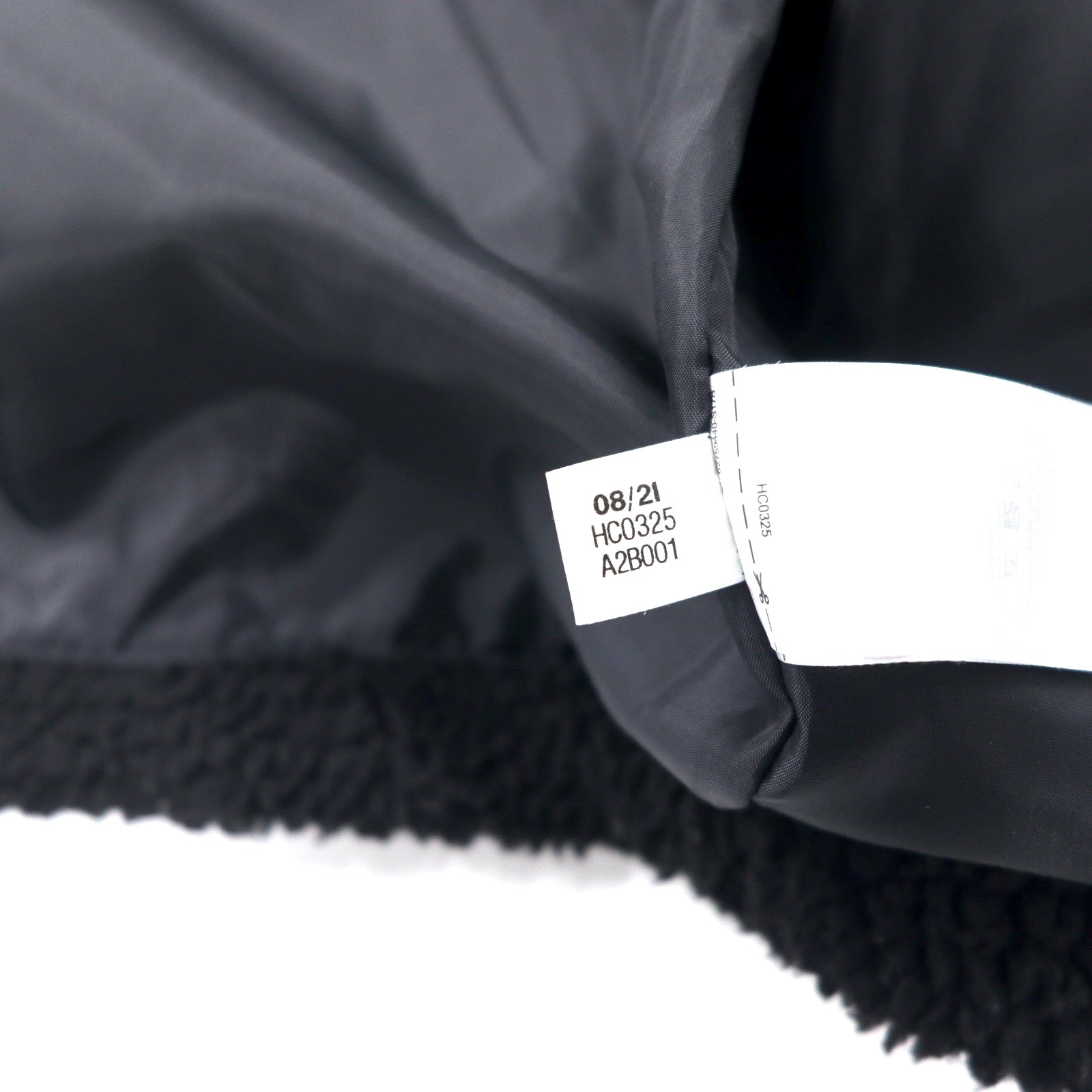 adidas Originals Giacca in pile Sherpa Big Trefoil 2XO Nero Poliestere U SHERPA JACKET BIG TRF HC0325