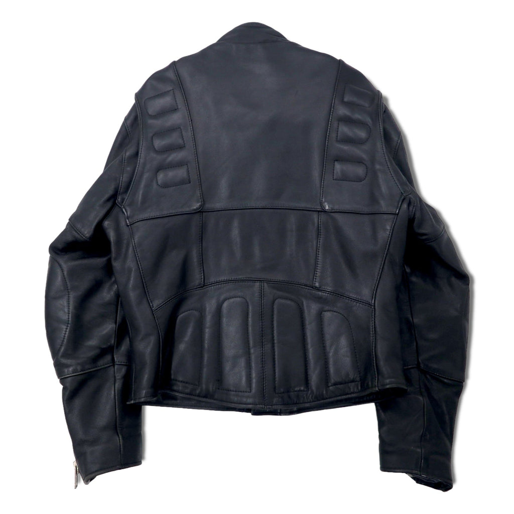HARLEY DAVIDSON ダブル ライダースジャケット レザージャケット 38 ブラック 牛革
