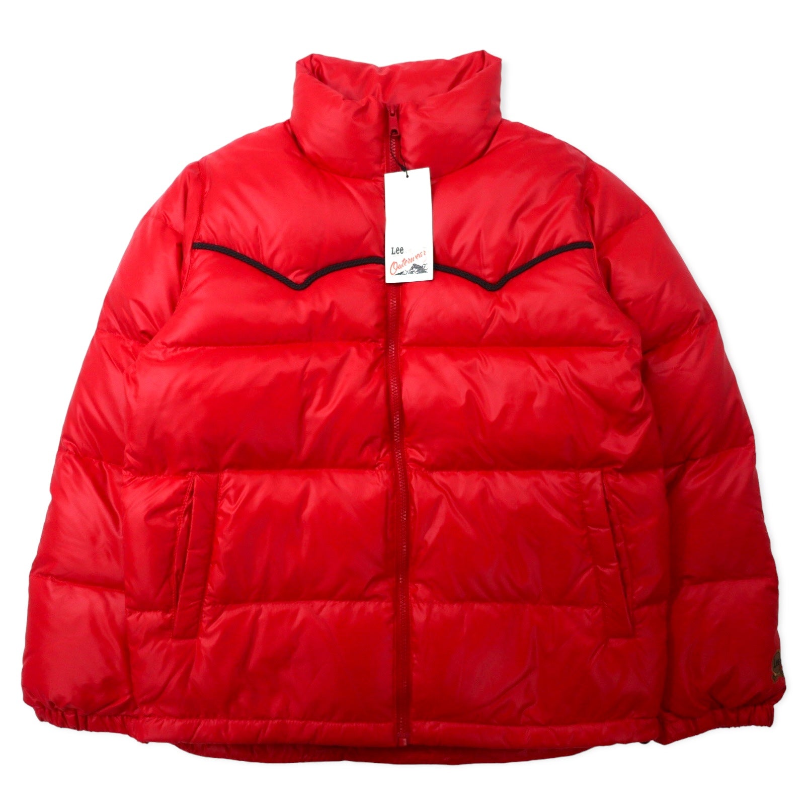 Lee Outerwear Piumino M Rosso Nylon 19410-209 Articolo non usato