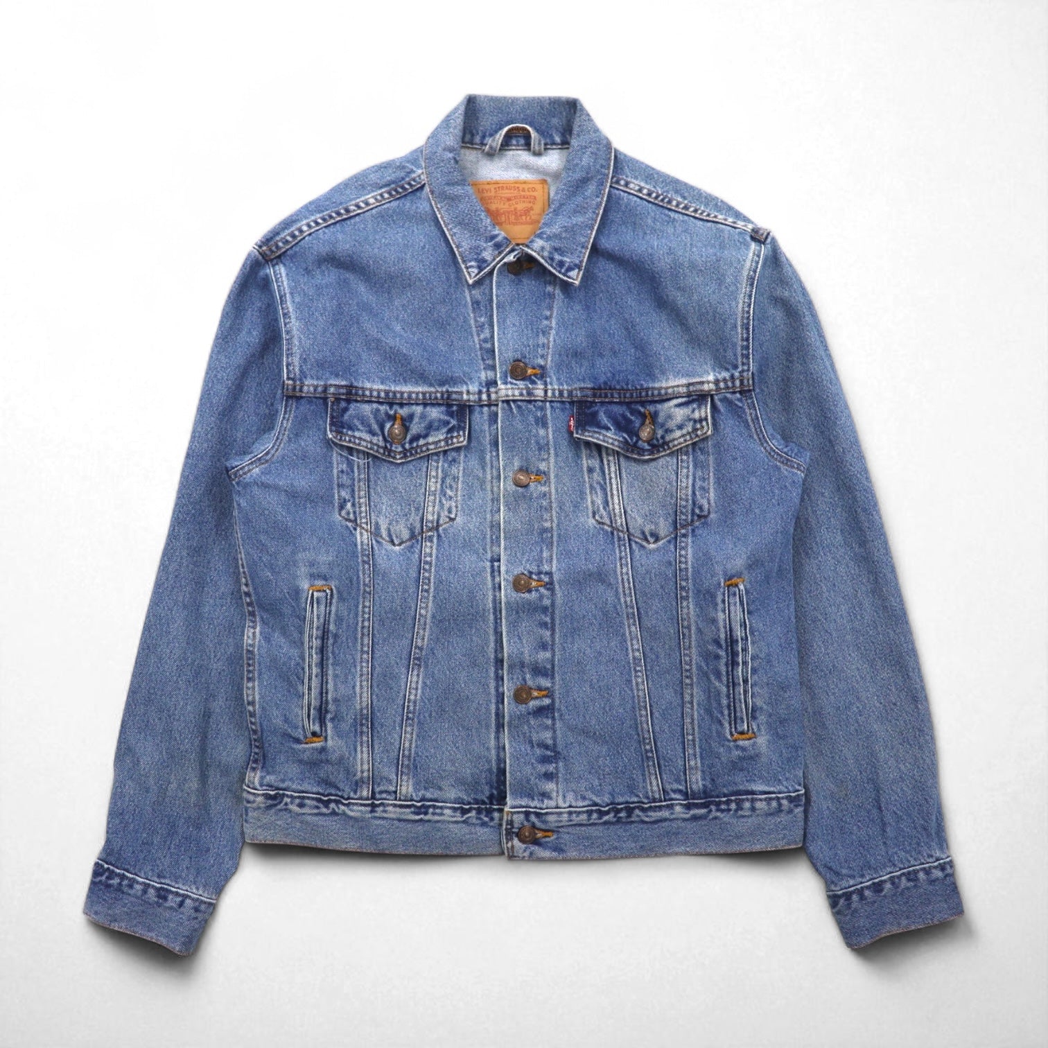 Levi's USA RELAXED TRUCKER Giacca di jeans L Indigo Blu 70507-0389