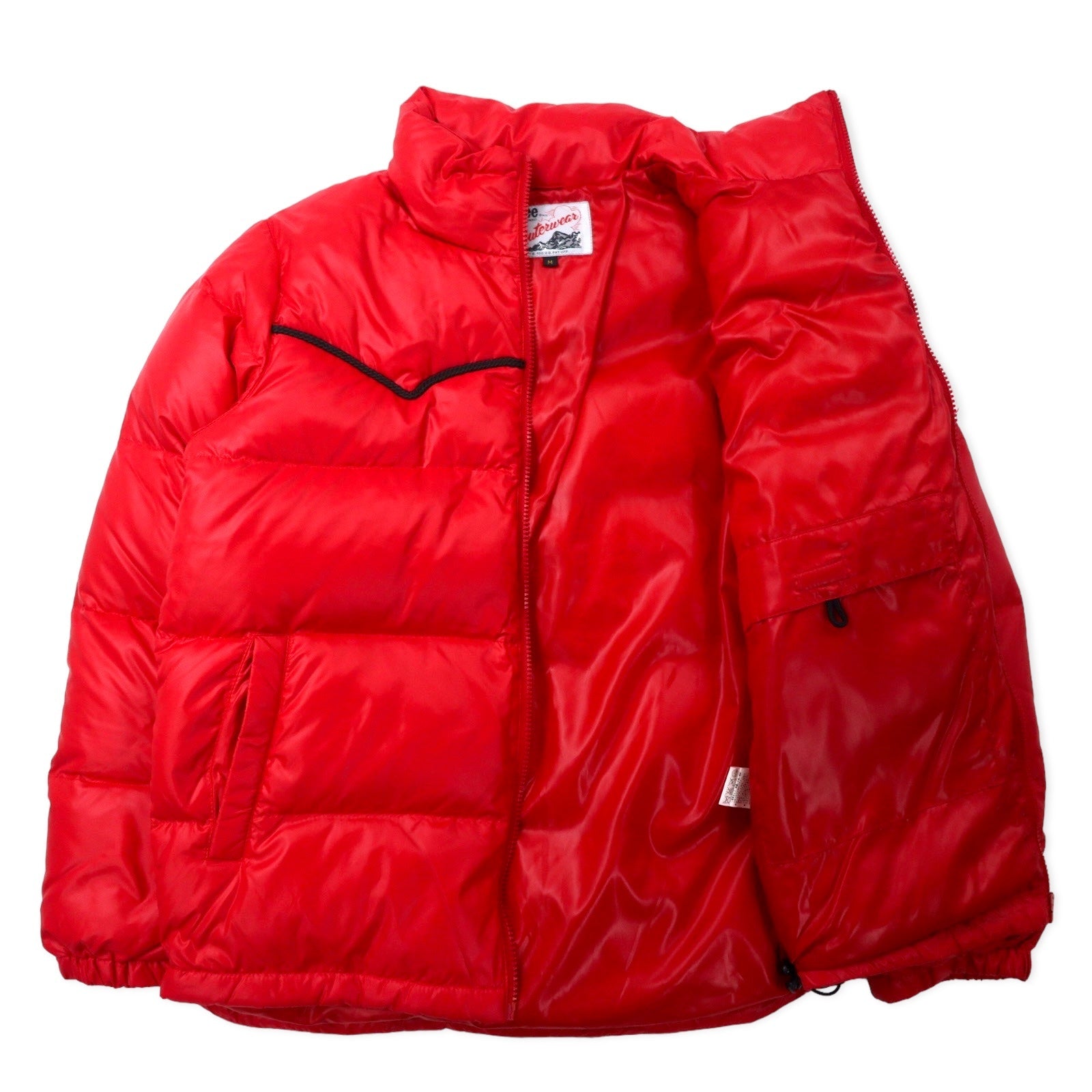 Lee Outerwear Piumino M Rosso Nylon 19410-209 Articolo non usato