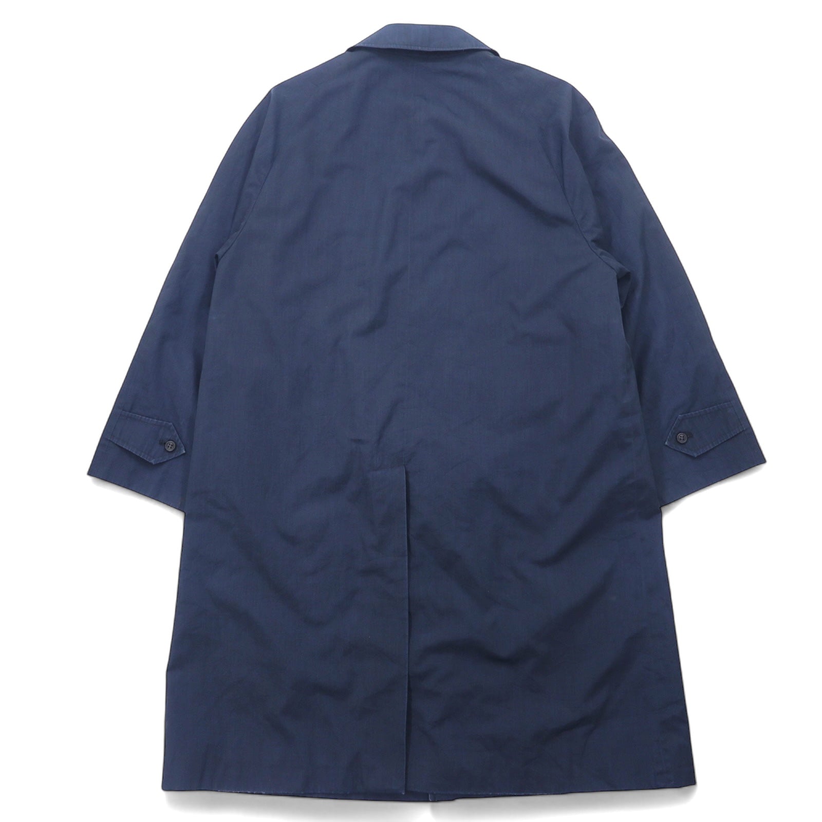 BURBERRYS anni '90 Soprabito monopetto M Blu navy Poliestere