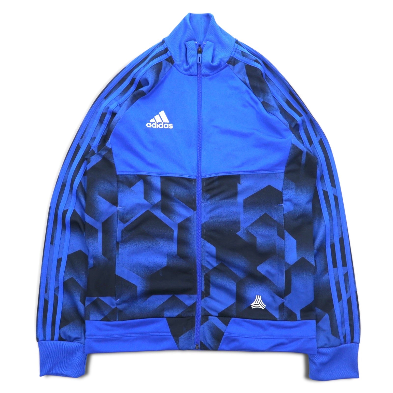 Giacca da tuta adidas Maglia M blu CLIMALITE 3 strisce RENGI B46918