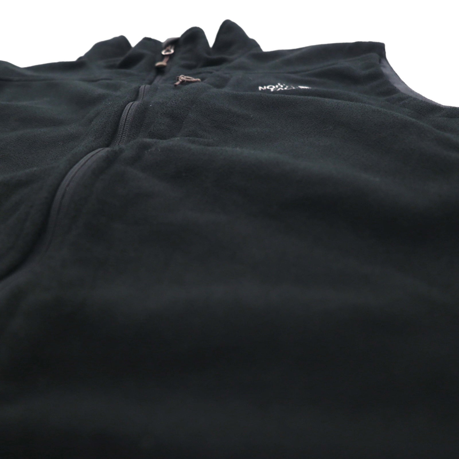 THE NORTH FACE フルジップ フリース ベスト L ブラック WINDWALL ポリエステル