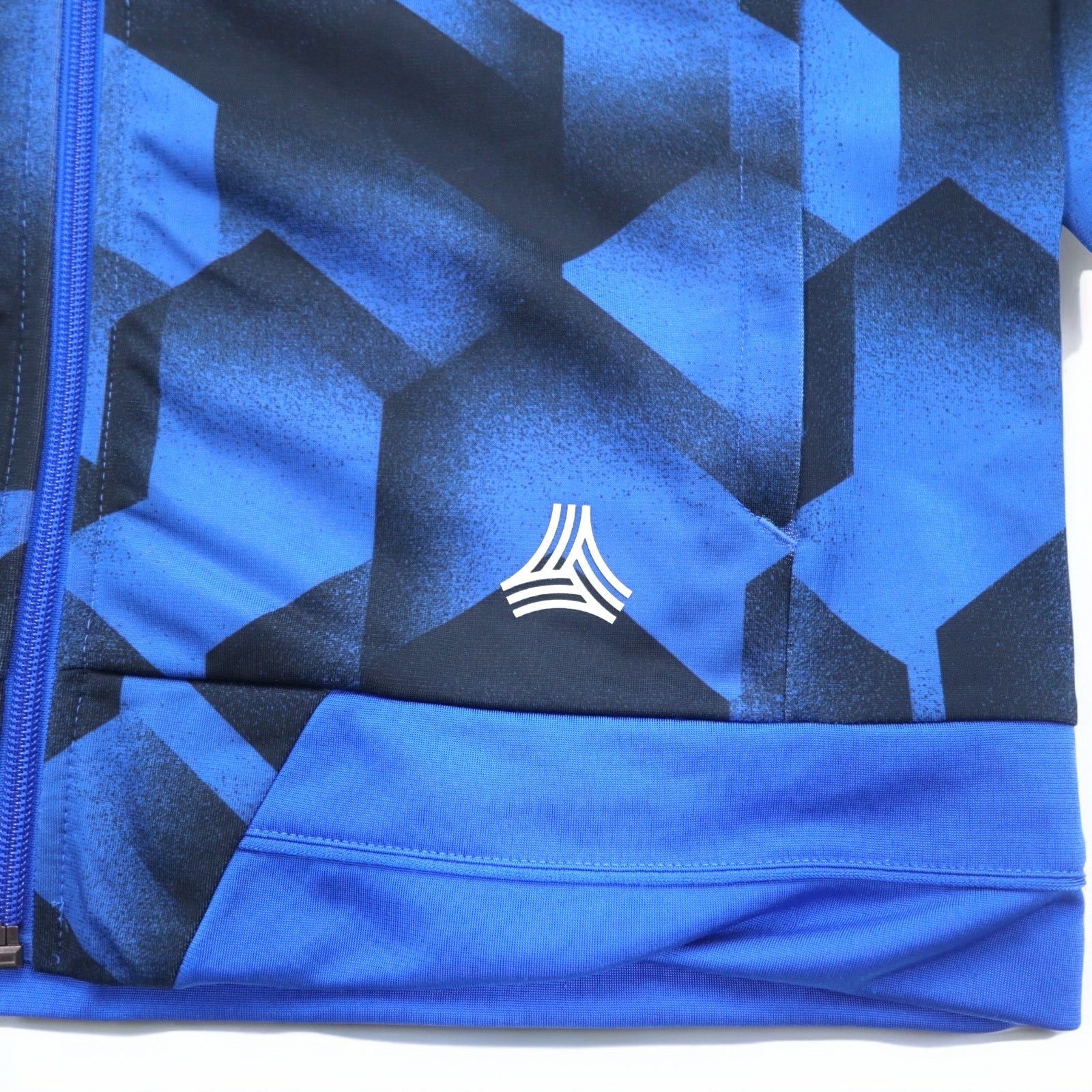 Giacca da tuta adidas Maglia M blu CLIMALITE 3 strisce RENGI B46918