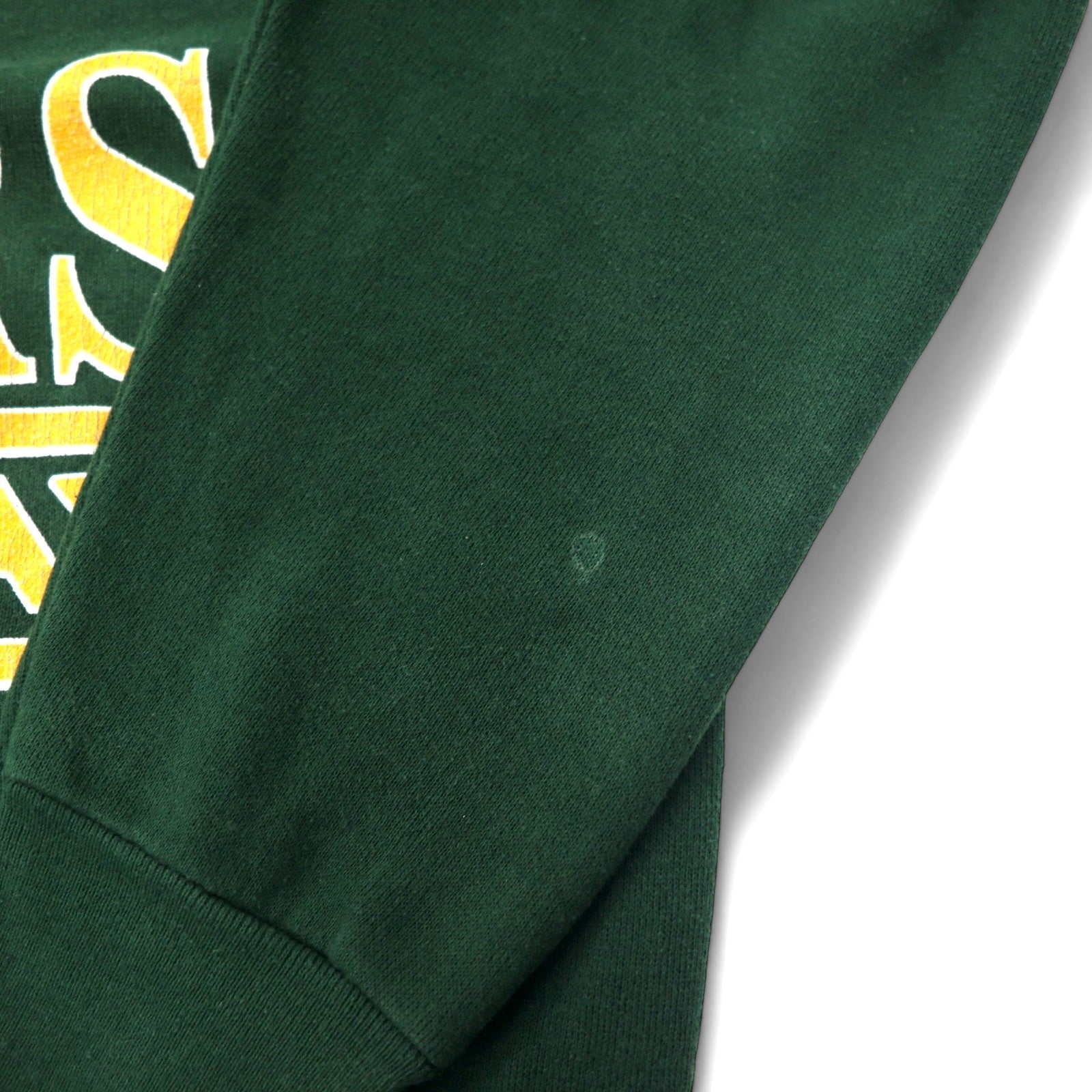 Felpa stampata LOGO 7 NFL anni '90, made in USA, taglia L, cotone, verde, GREEN BAY PACKERS