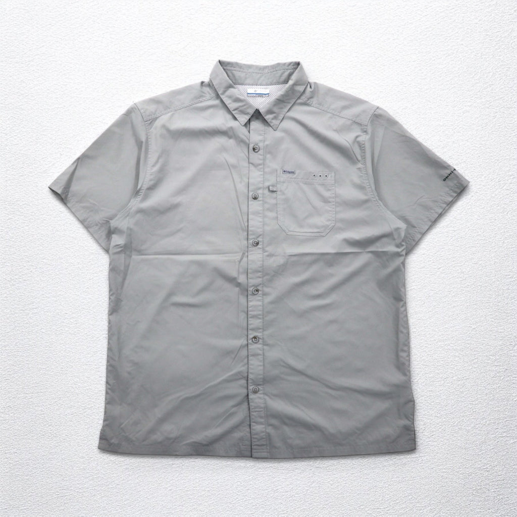 Columbia PFG Omni-Shade Slack Tide Camp Shirt Camicia da pesca XL Grigio Poliestere FM7042
