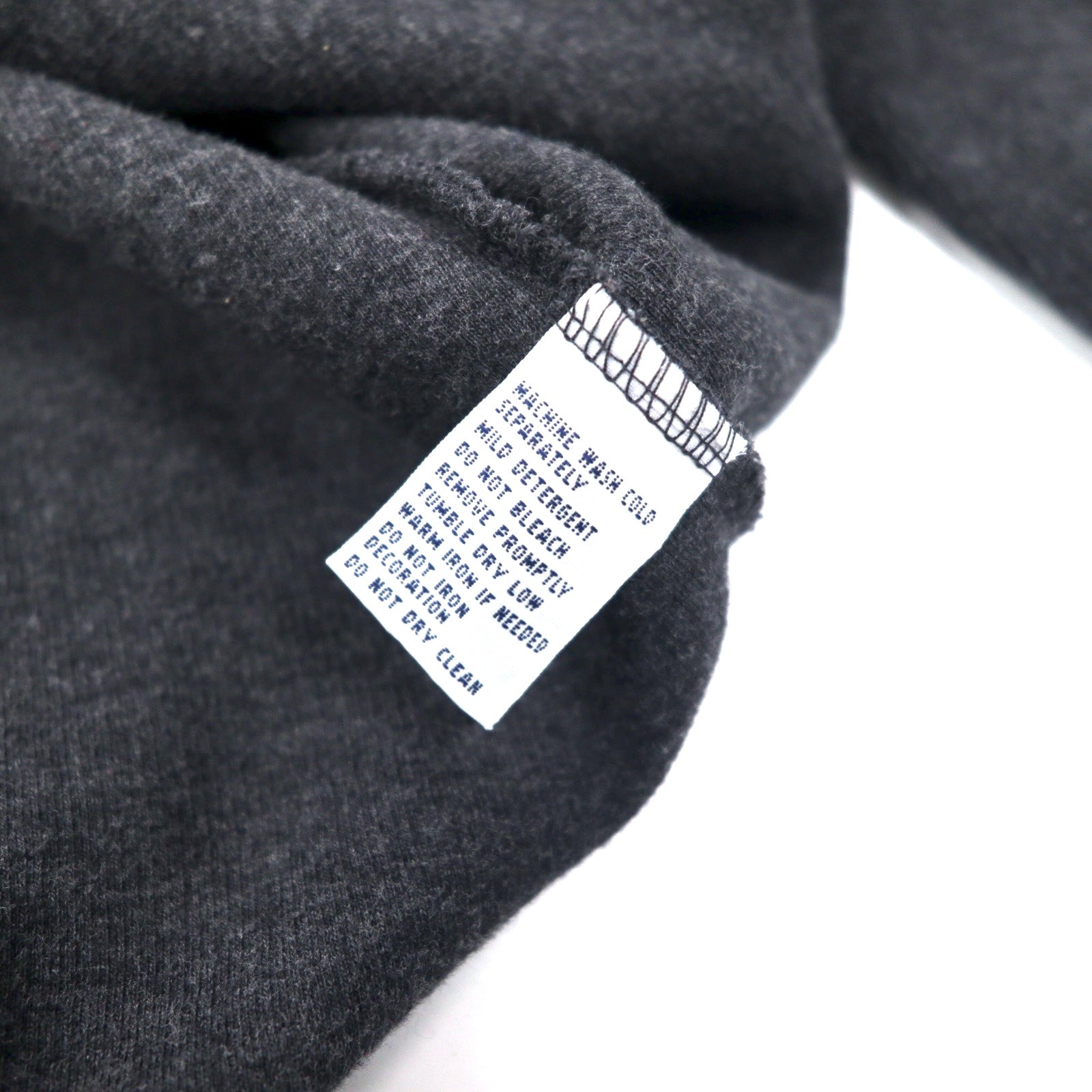 Polo by Ralph Lauren Felpa con mezza zip XL Grigia Cotone Ricamo piccolo pony Oversize