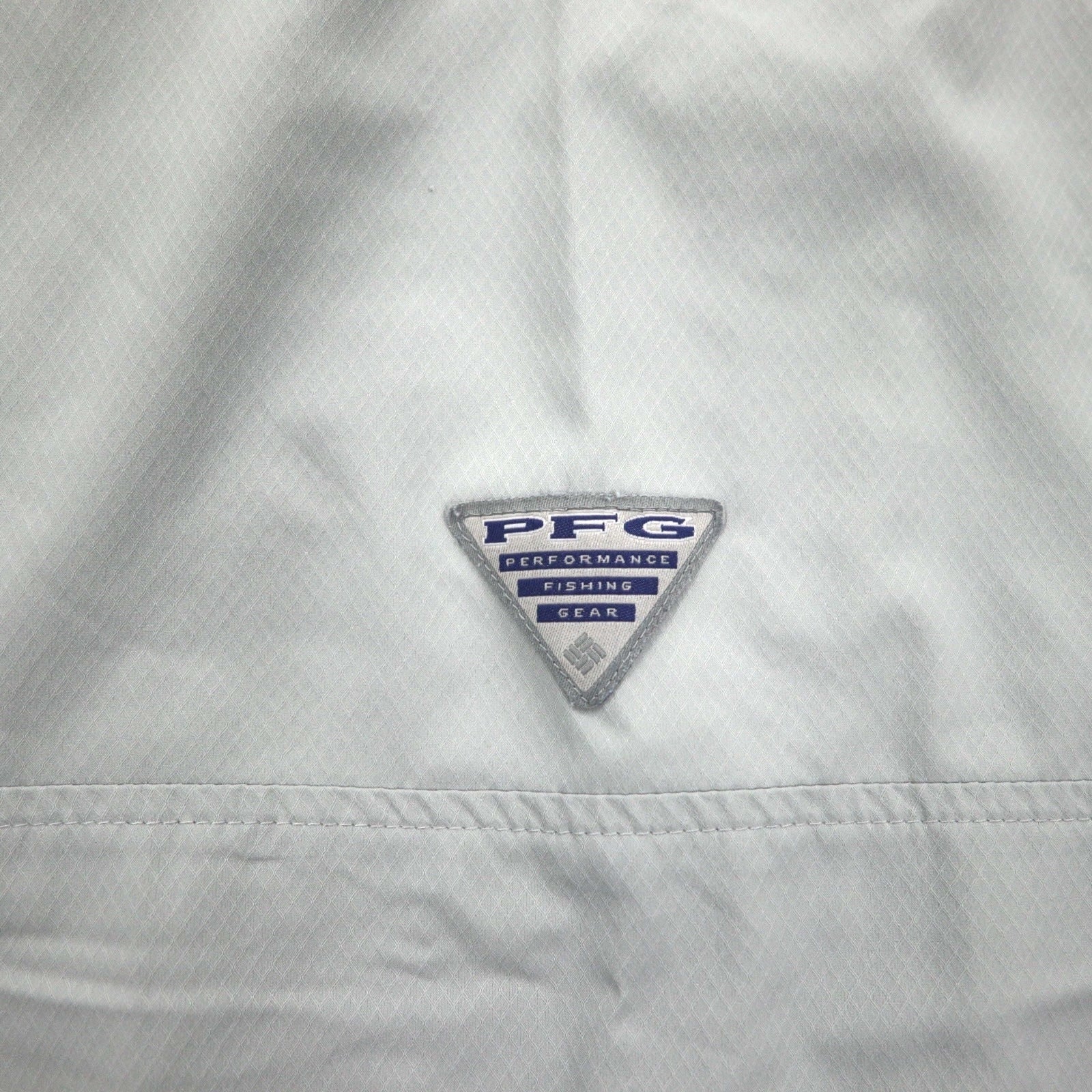 Columbia PFG オムニシェード OMNI-SHADE スラックタイドキャンプシャツ フィッシングシャツ XL グレー ポリエステル FM7042