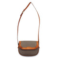 Christian Dior Borsa a tracolla vintage in PVC e pelle, grigia, con logo CD, made in France