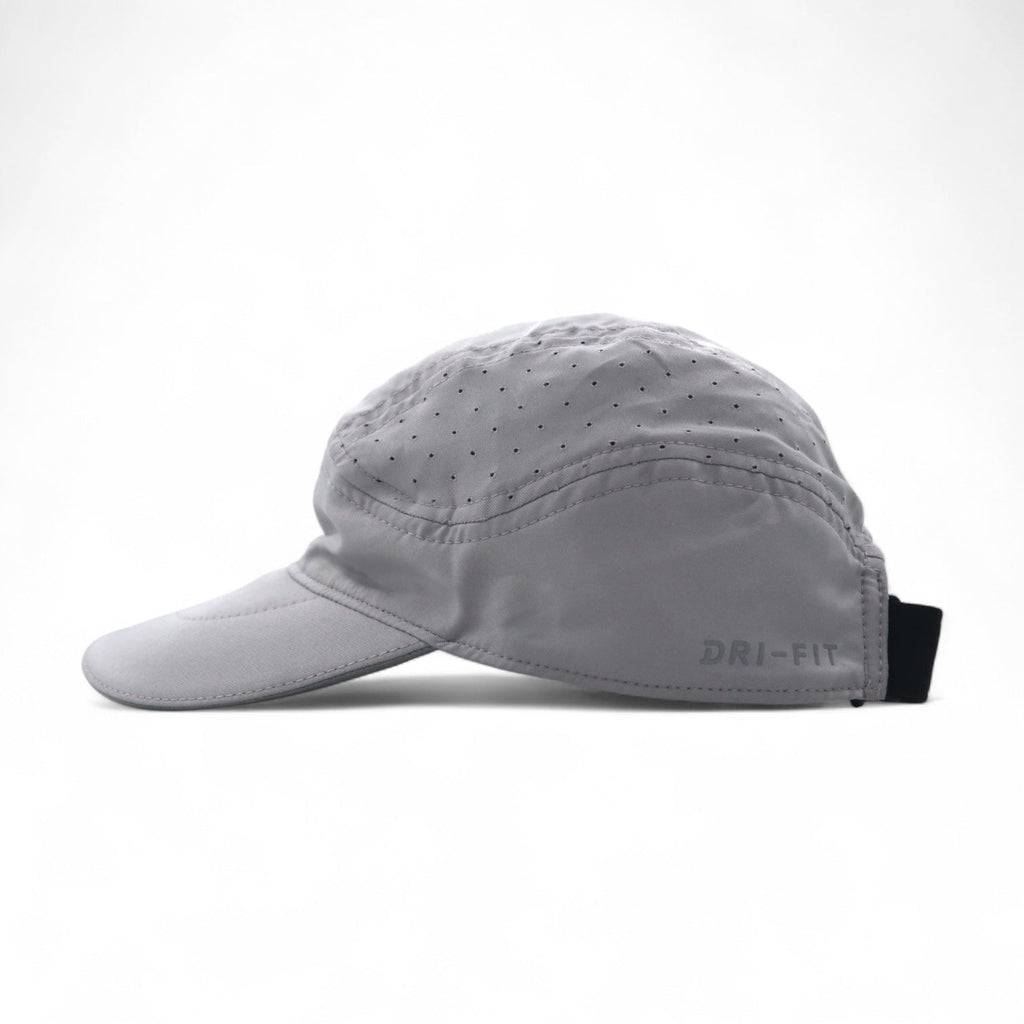 NIKE エアロビル エリートツイル ランニングキャップ FREE ベルト グレー TAILWIND DRI-FIT 848411-027
