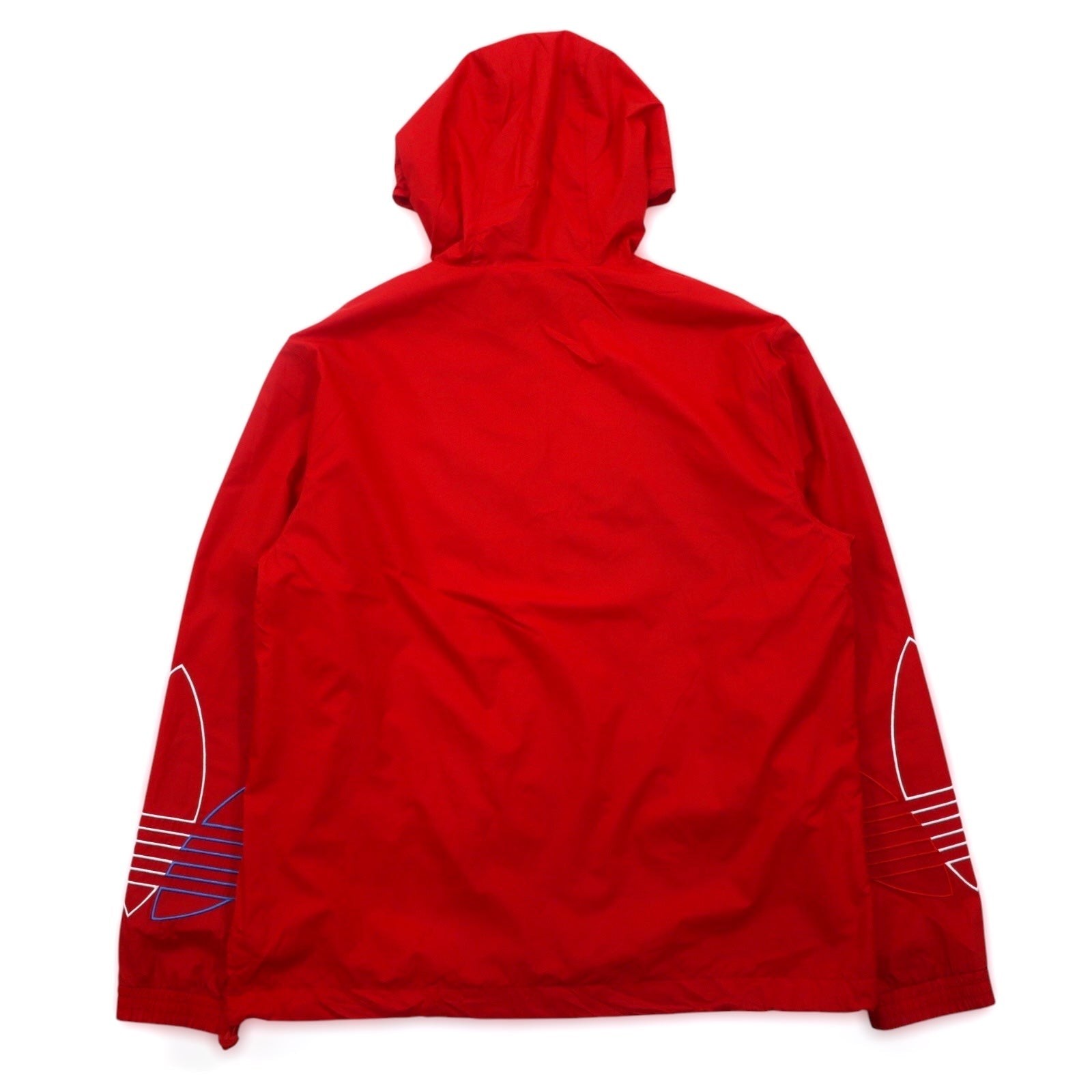adidas Originals Giacca a vento Adicolor Nylon M Rosso Logo Trifoglio Giacca a vento Adicolor FTO GN3561