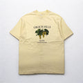 Hanes anni '80 Made in USA BEEFY-T Vintage T-shirt con cucitura singola XL Giallo GRGICH HILLS