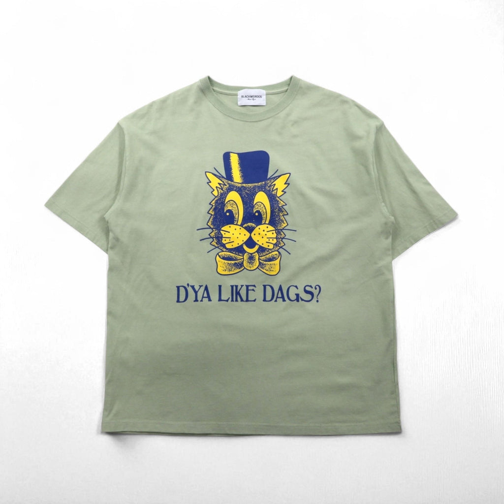 BLACKWEIRDOS プリント DAG Tee Ｔシャツ L グリーン 24SP-T502 日本製