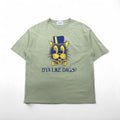 BLACKWEIRDOS プリント DAG Tee Ｔシャツ L グリーン 24SP-T502 日本製