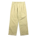 NAUTICA Pantaloni Chino Ampi con Pinces L Beige CLASSIC FIT Cotone RIGGER