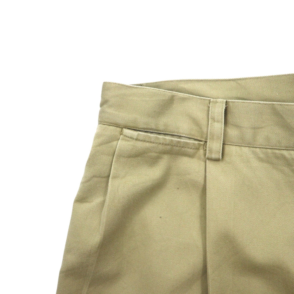 NAUTICA Pantaloni Chino Ampi con Pinces L Beige CLASSIC FIT Cotone RIGGER