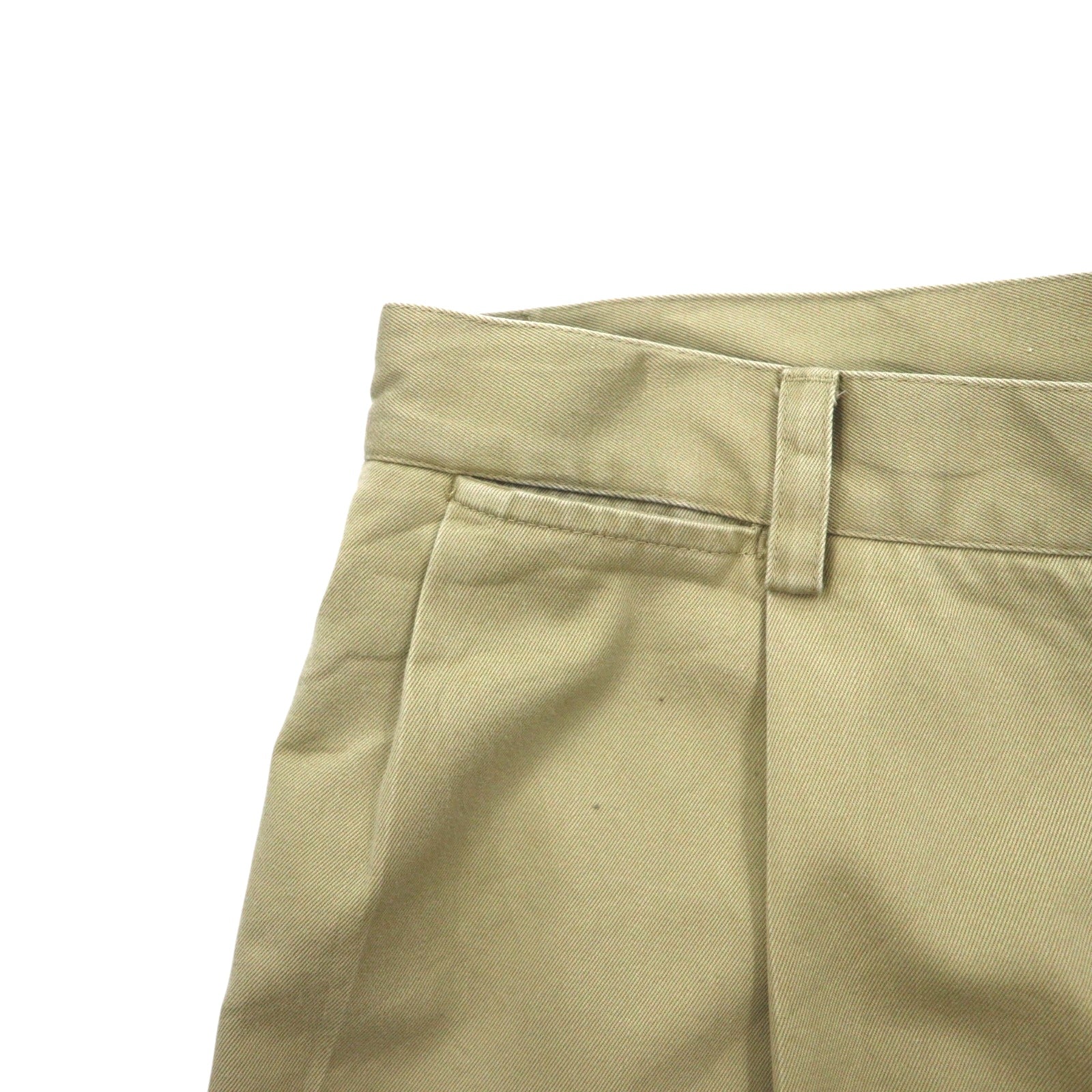 NAUTICA Pantaloni Chino Ampi con Pinces L Beige CLASSIC FIT Cotone RIGGER