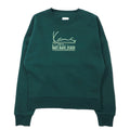 karl kani jeans Felpa a spalla scesa XS verde cotone taglio corto