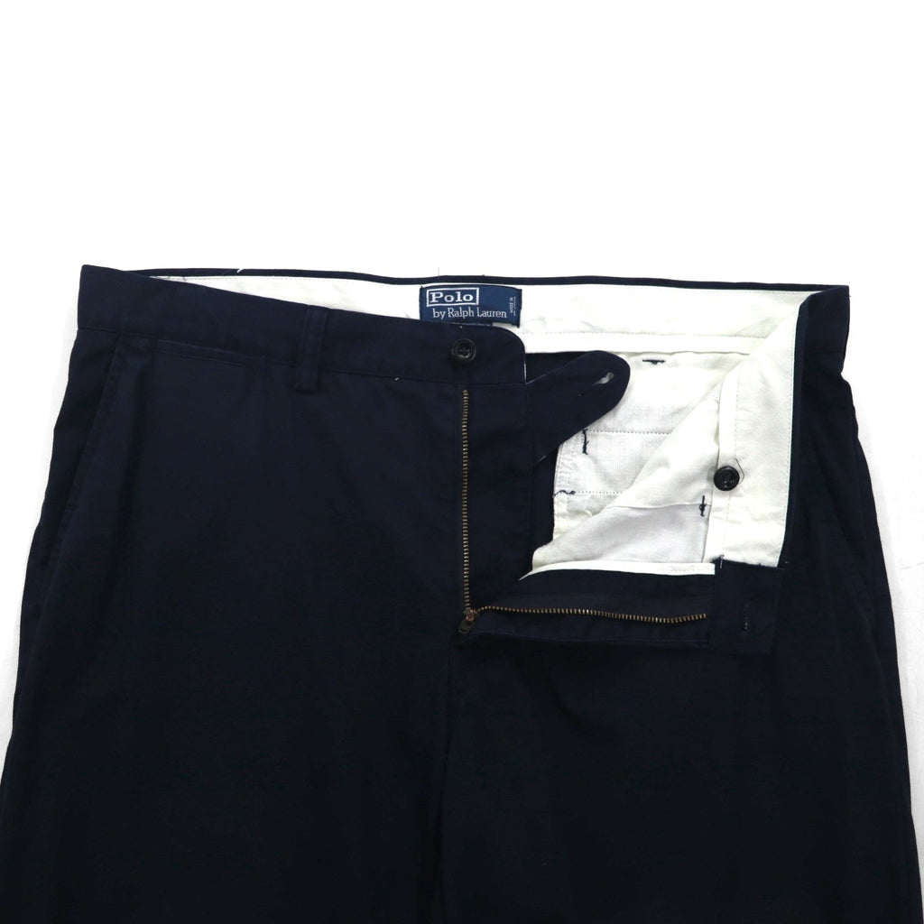 Polo Ralph Lauren 90年代 SUFFIELD PANT チノパンツ ワークパンツ L ネイビー コットン
