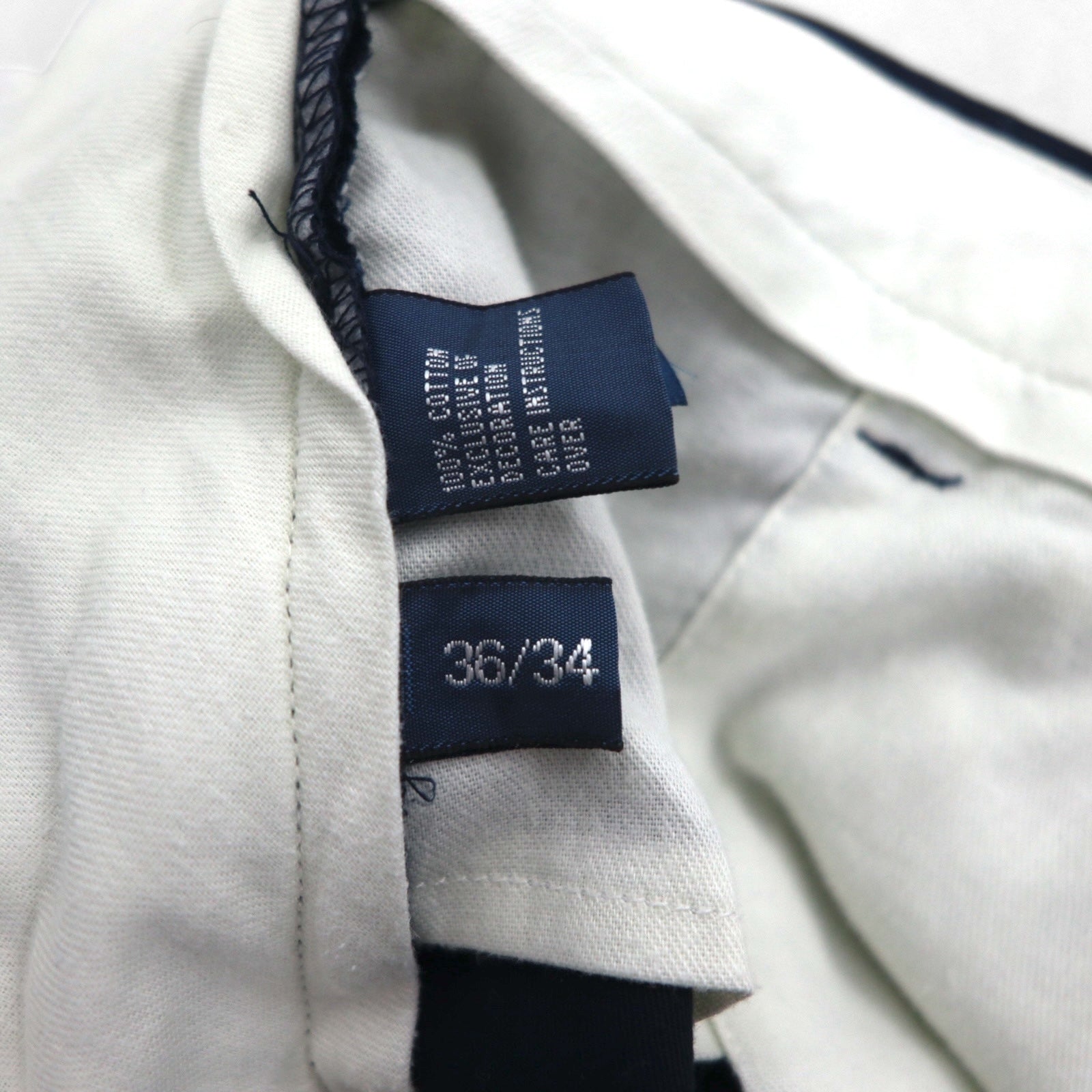 Polo Ralph Lauren 90年代 SUFFIELD PANT チノパンツ ワークパンツ L ネイビー コットン