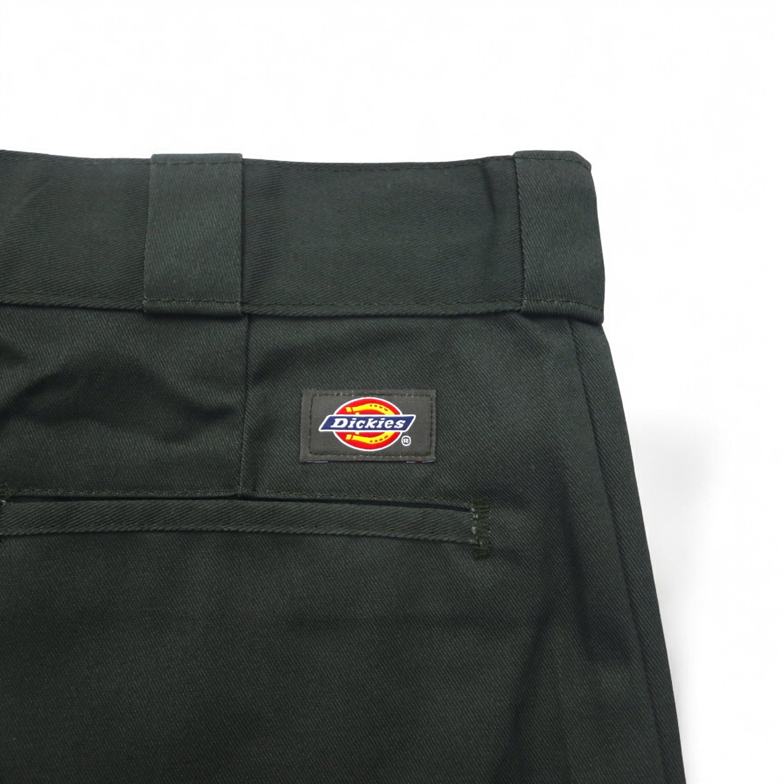Dickies 874 Chino Work Pants M Kaki Poliestere Cotone Prodotto in Honduras