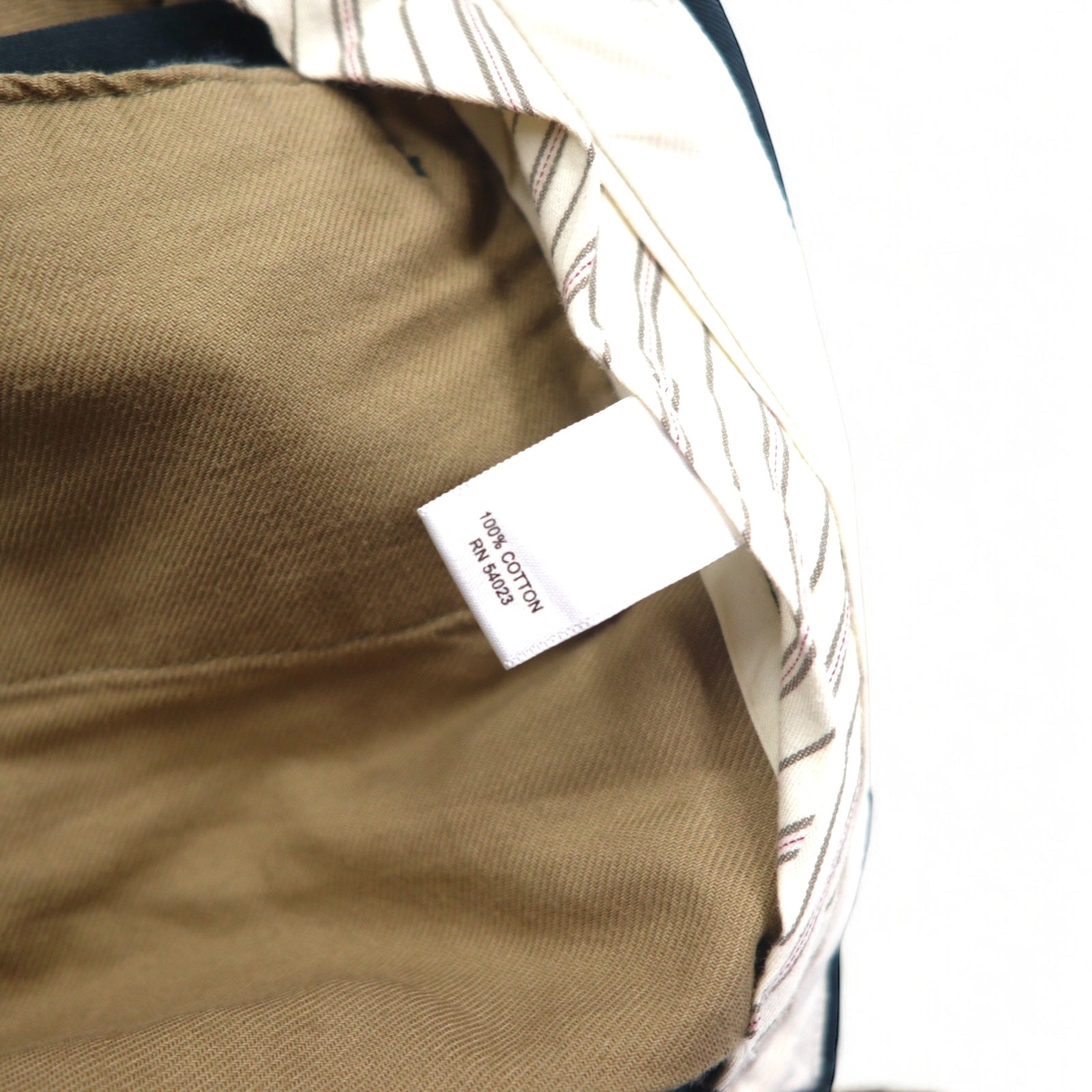BANANA REPUBLIC Chino larghi 35 verde muschio cotone BOOT FIT