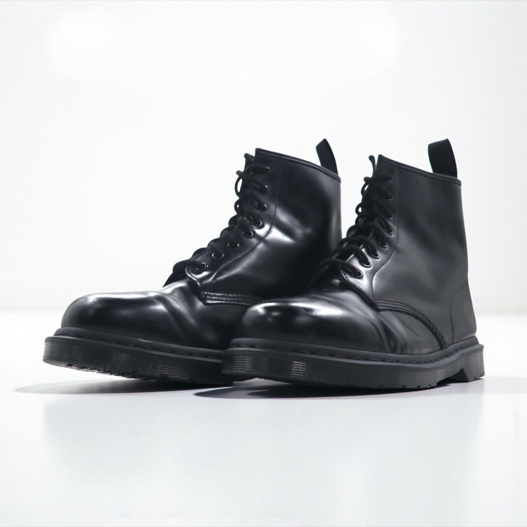 Dr.Martens 8ホールブーツ 1460 MONO 8EYE BOOT ブラックステッチ レースアップブーツ 30cm レザー
