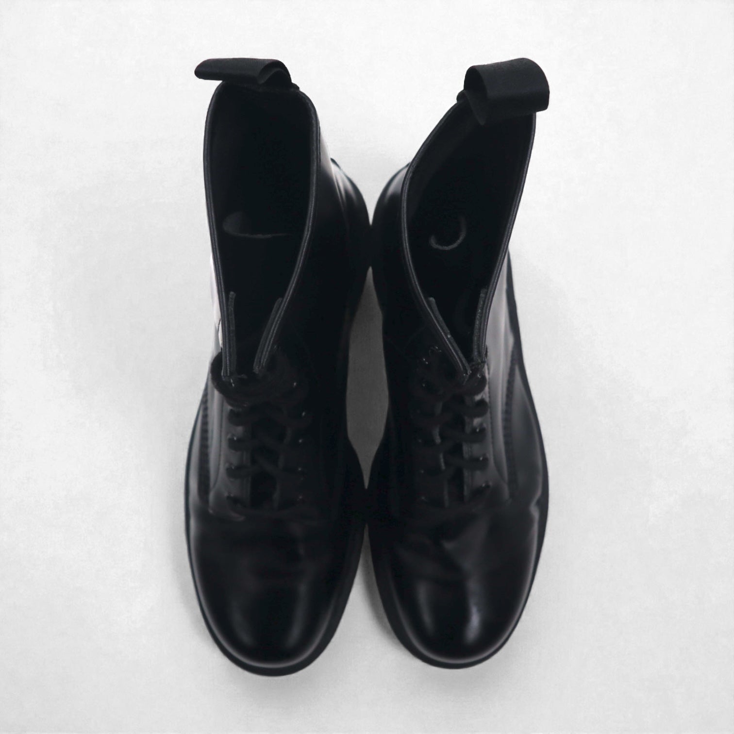 Dr.Martens 8ホールブーツ 1460 MONO 8EYE BOOT ブラックステッチ レースアップブーツ 30cm レザー