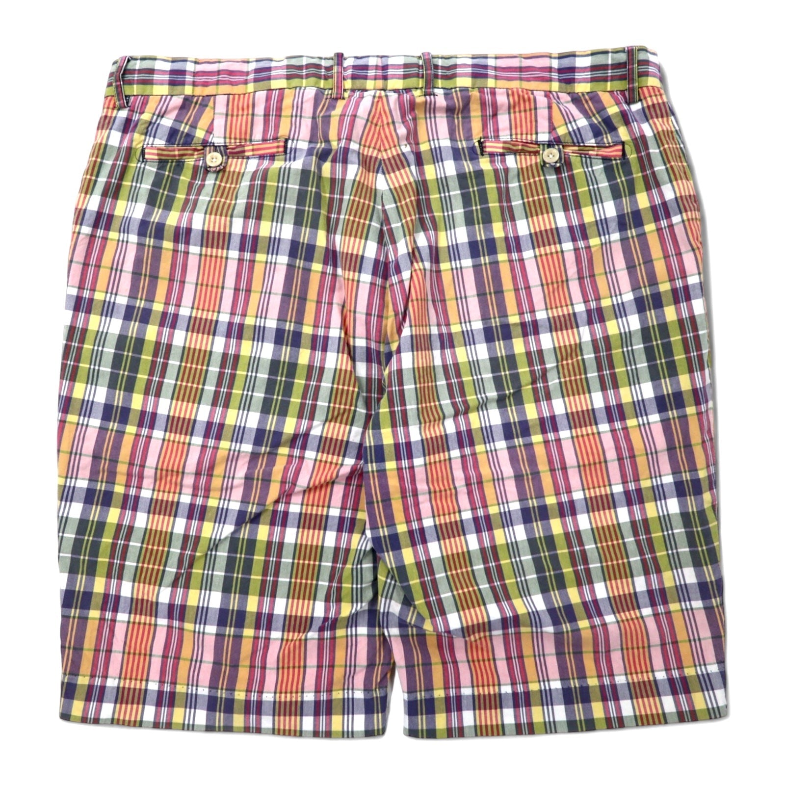 Polo by Ralph Lauren Pantaloncini Madras quadri, multicolore, in cotone, taglia 40