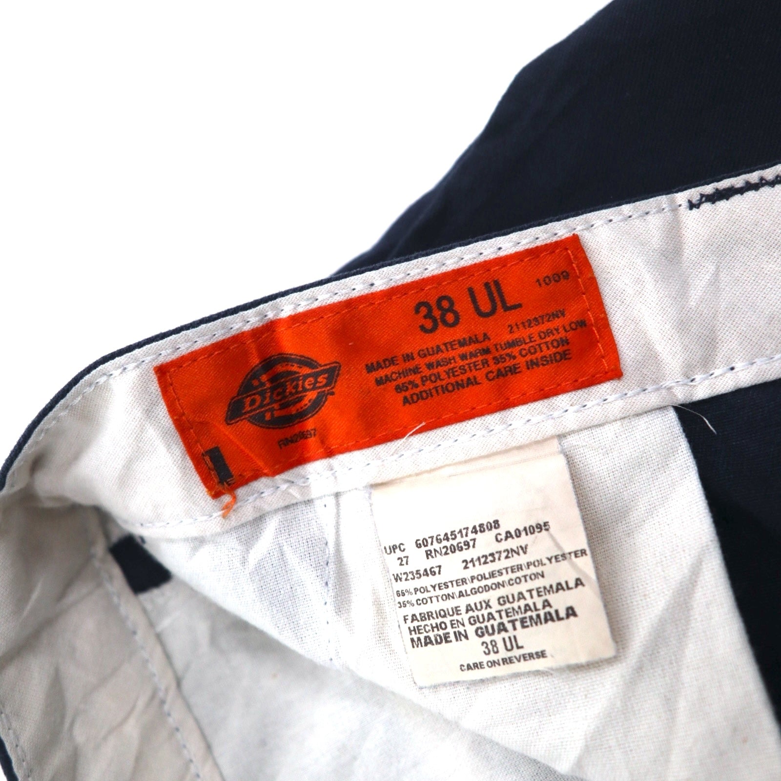 Dickies pantaloni cargo da lavoro XL blu navy Industrial Cargo Pants 2112372NV made in Guatemala