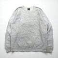 JC PENNEY Anni '90 Made in USA Felpa girocollo L Grigio tinta unita Ricamo con logo delle Olimpiadi USA