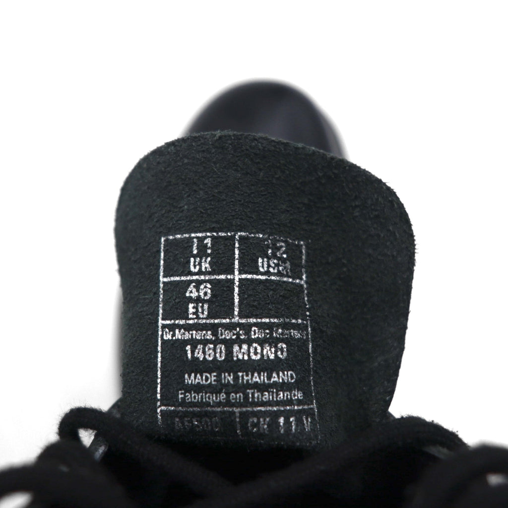 Dr.Martens 8ホールブーツ 1460 MONO 8EYE BOOT ブラックステッチ レースアップブーツ 30cm レザー