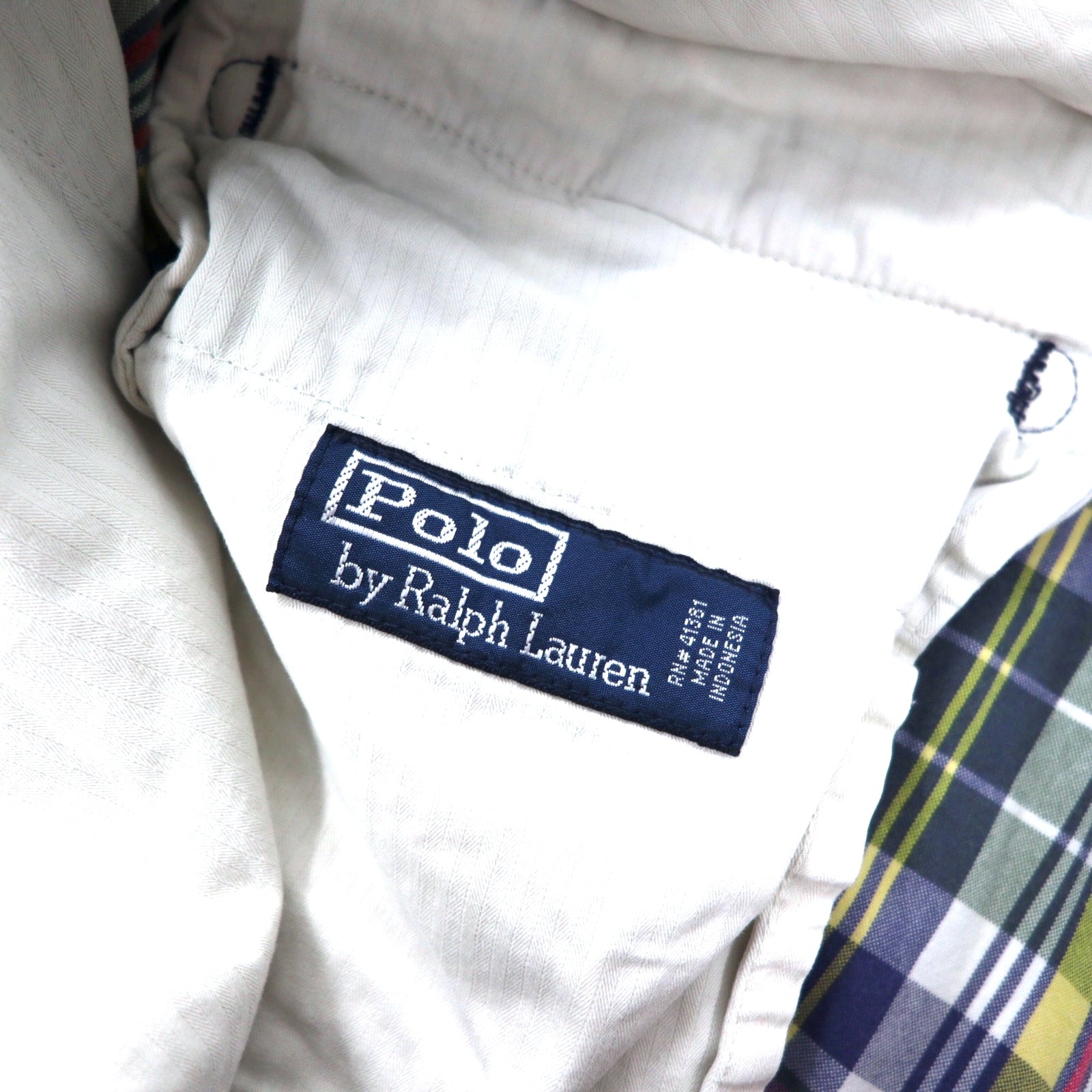 Polo by Ralph Lauren Pantaloncini Madras quadri, multicolore, in cotone, taglia 40