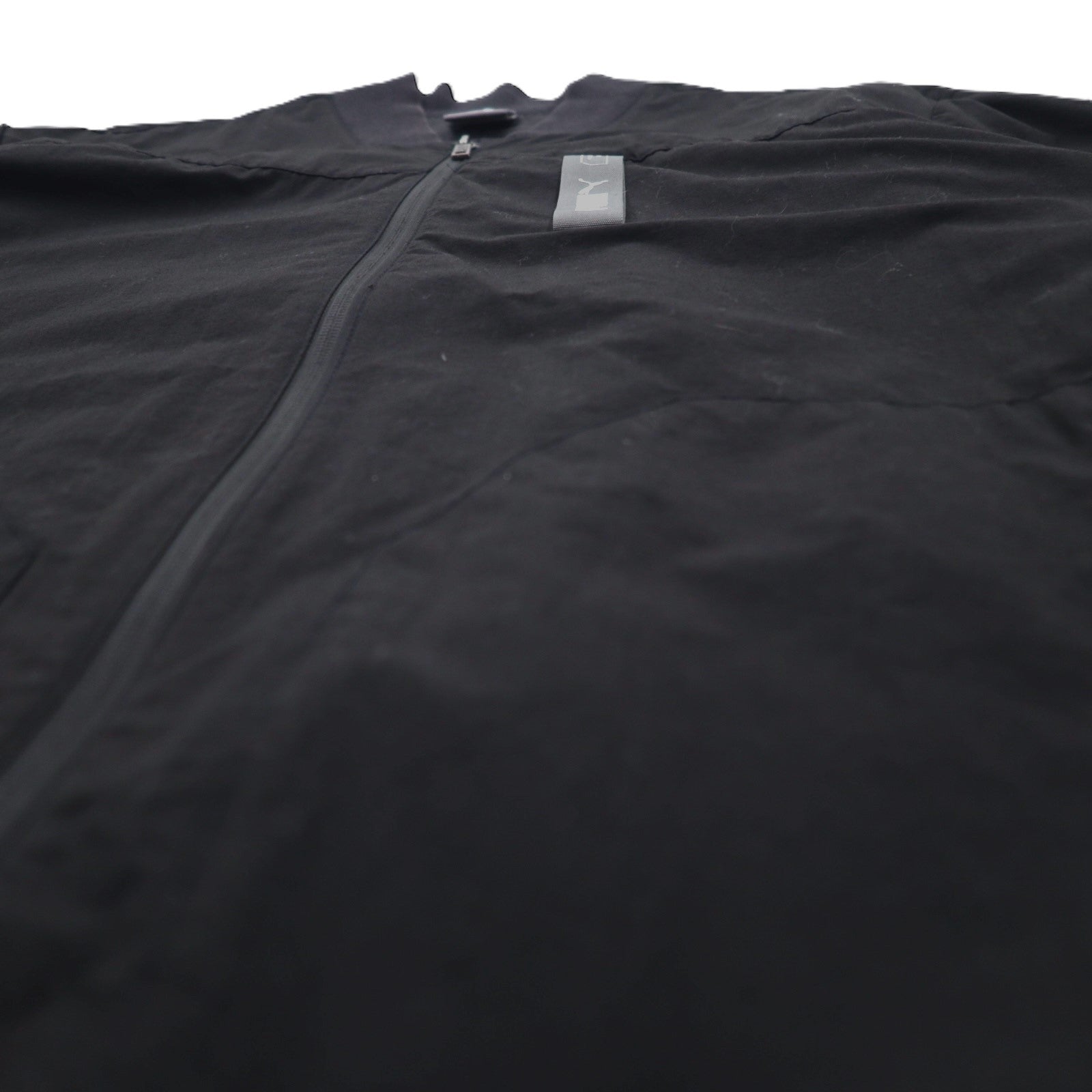 PUMA Giacca a vento in tessuto L Nero Nylon Logo 581075
