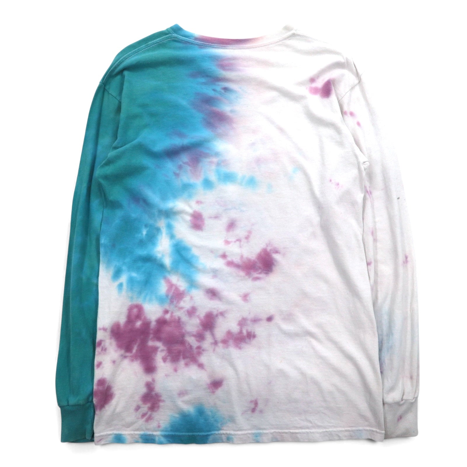 BOYZ N THE HOOD Film anni '90 ICE CUBE Hip Hop T-shirt a maniche lunghe S Tie-dye N.W.A. Fatto in Messico