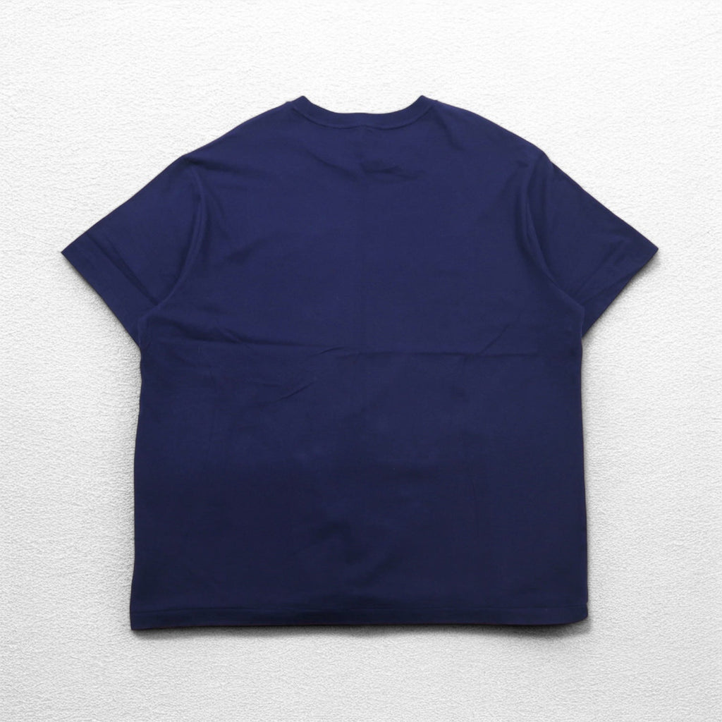 POLO RALPH LAUREN T-Shirt Polo Bear 2XL Navy Cotone Big Size