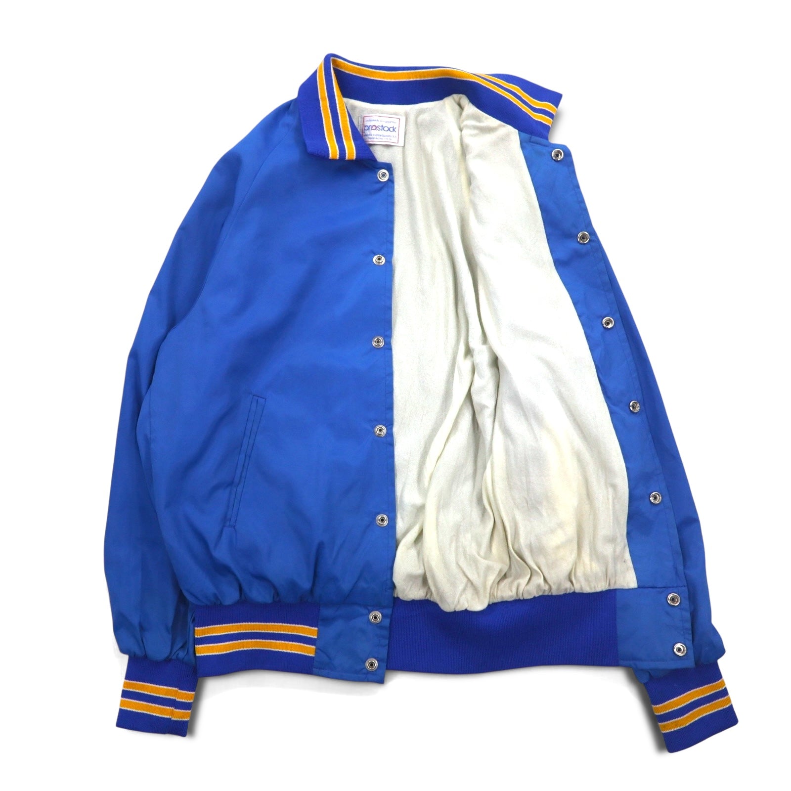 Stadio in nylon PROSTOCK anni '90, taglia L, blu, con ricamo LEGION sul petto