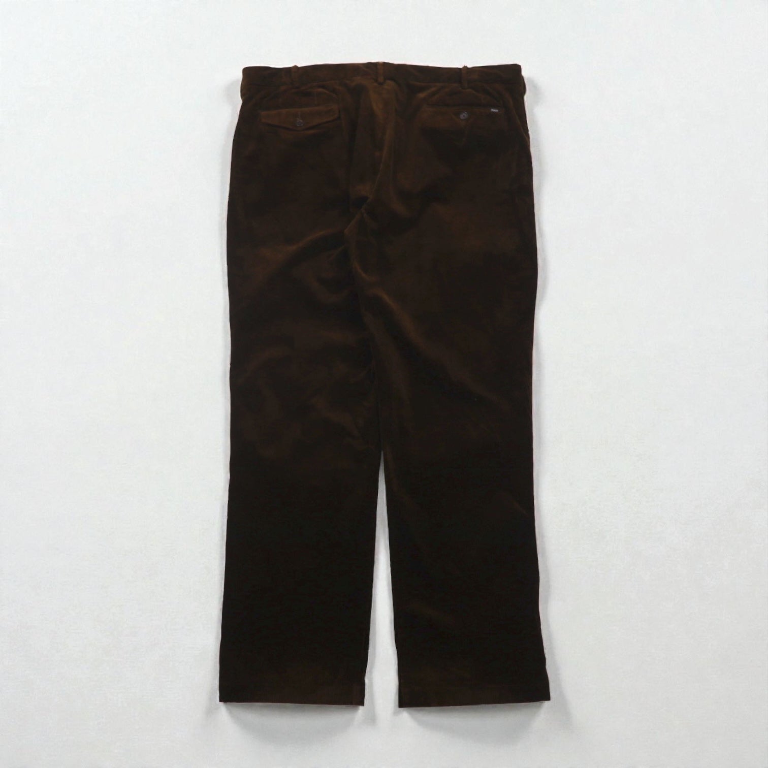Polo Ralph Lauren コーデュロイ チノパンツ スラックス 2XL ブラウン CLASSIC FIT ダブルカフス