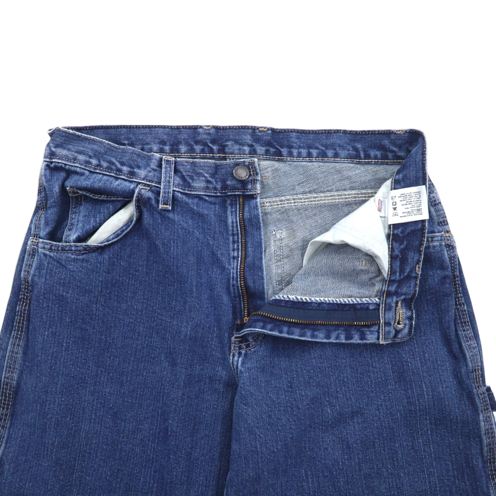 Dickies Vestibilità rilassata RELAXED FIT Jeans da pittore 32 Blu Cotone ED1993THK Fabbricato in Messico