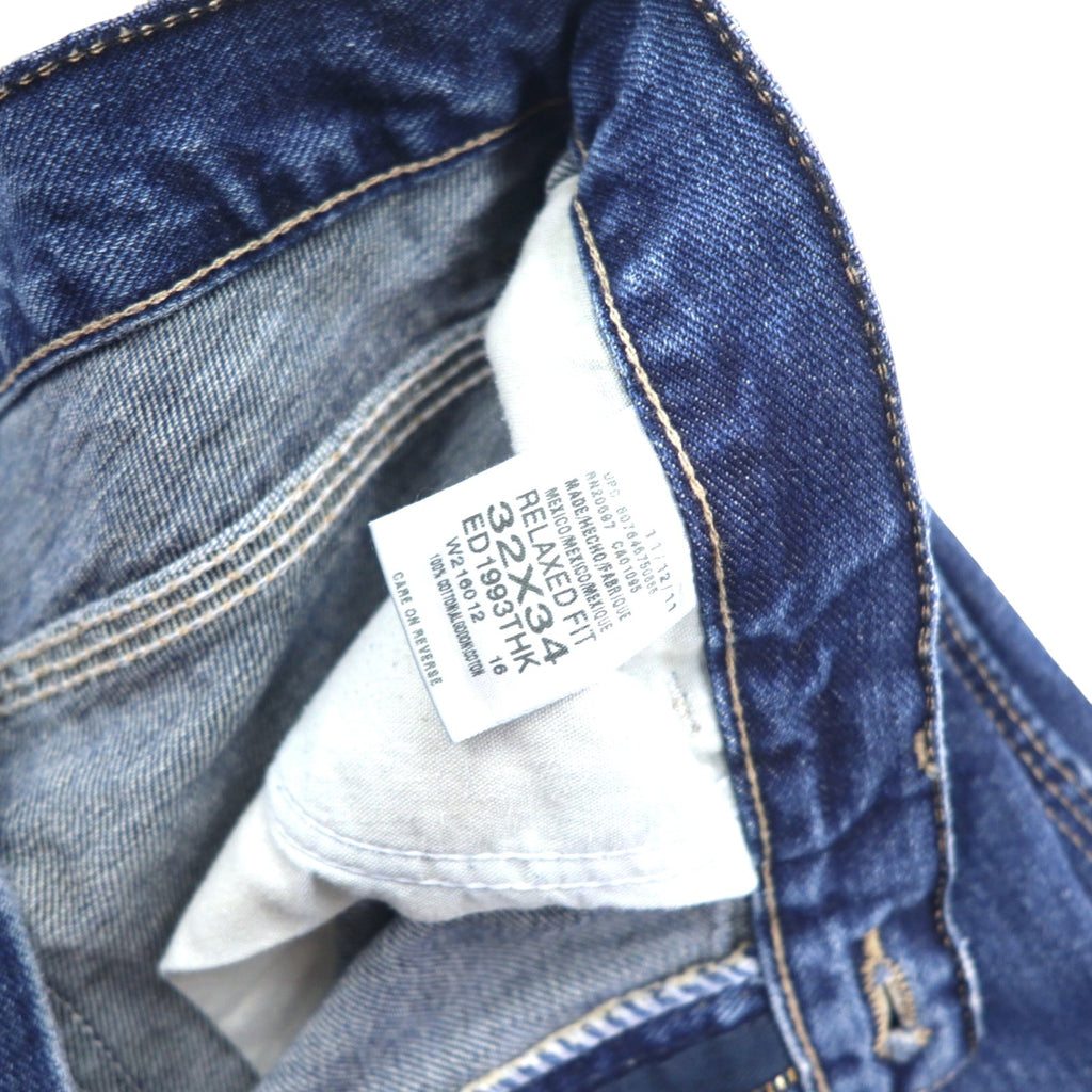 Dickies Vestibilità rilassata RELAXED FIT Jeans da pittore 32 Blu Cotone ED1993THK Fabbricato in Messico