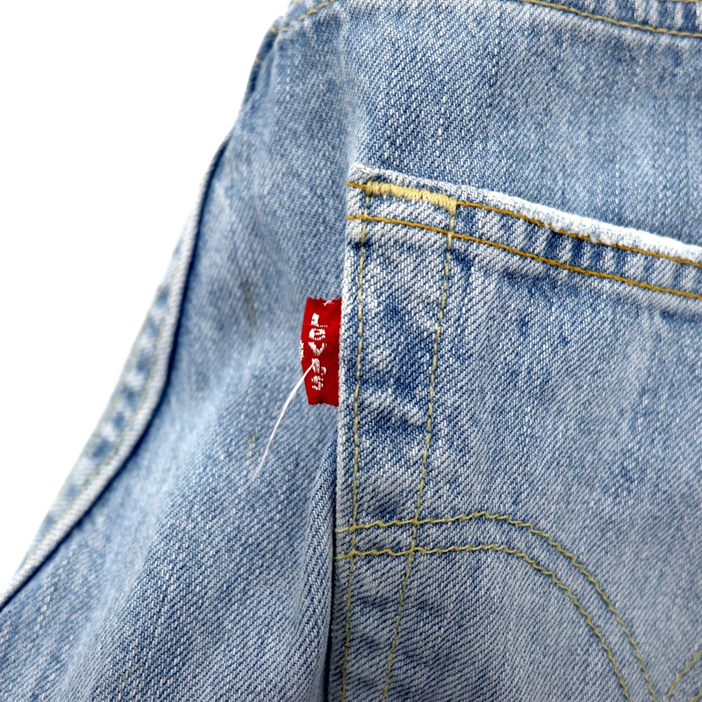 Levi's Made in Spain Anni 2000 Euro Levi's 501 Jeans 31 Blu Ice Wash Cotone Chiusura a bottoni Retro bottone 295 501-0178