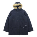 Carhartt N-3B Piumino L Nero Nylon Imbottitura Pelliccia Staccabile Coulisse Doppia Cerniera ANCHORAGE PARKA